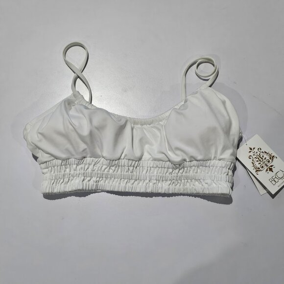 Becca Color Code Smocked Cami Bikini Top - Picture 5 of 10